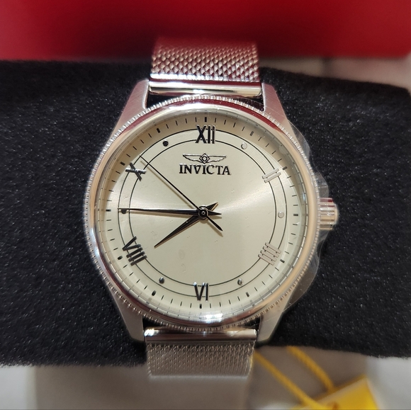 Invicta Celestial Quartz Ivory Dial Ladies WatchItem No. 48486 NIB - Picture 8 of 9